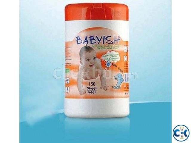 Babyish Wipes Soft Fresh 240 Sheet large image 0