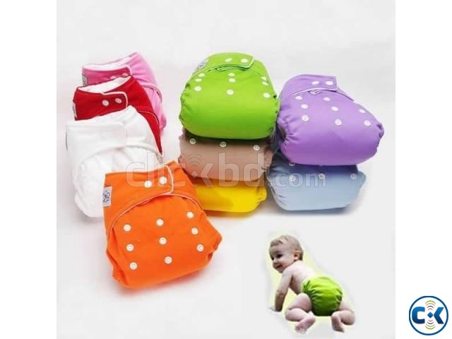 One Size Pocket Cloth Diaper Washable Reusable large image 0