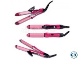 Nova 2in1 Hair Straightener Curling Iron