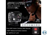 Pro4r Sports Action wifi camera with Remote