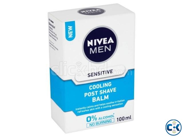 NIVEA Sensitive Cooling Post Shave Balm 100 ml large image 0