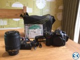 4months old but unused Nikon D7100 DSLR with Lens.