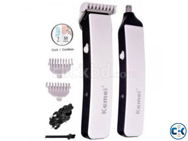 Kemei KM 3560 2in1 Ultra Power Multi Purpose Trimmer large image 0