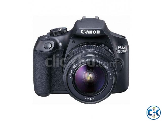 Canon EOS 1300D 18MP DIGIC 4 Budget DSLR Camera large image 0