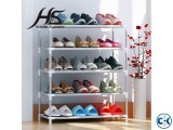 Portable 5 Layer Shoe Rack Metal