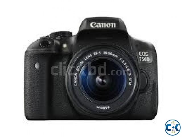 canon eos 750d digital slr camera with 18-55mm lens large image 0