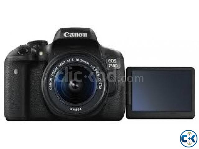 Canon EOS 750D DSLR Camera 18-55mm Lens large image 0