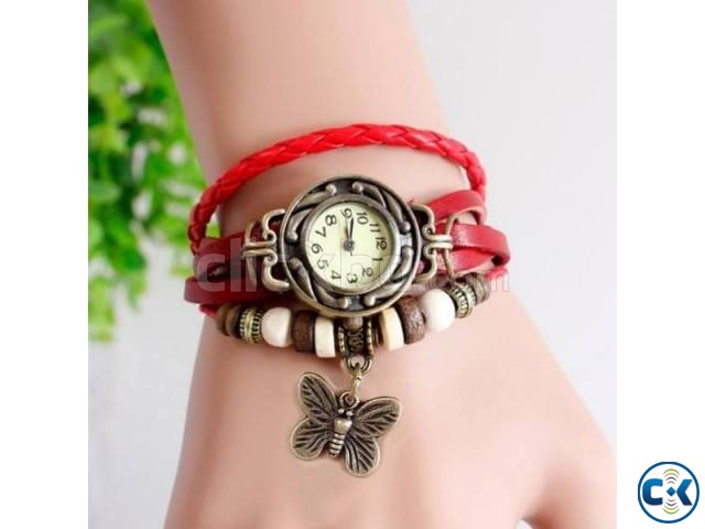 Stylish Blue Color Ladies Bracelet Watch large image 0