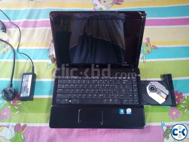 HP COMPAQ ONLY 4 DAYS USED CORE 2 DUO BLACK large image 0