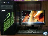Acer Brand Core i3 Computer & Lg 19'' Led