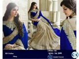 Indian Designer Georgette Embroidered Saree