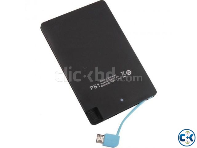 Credit Card Style Power Bank 5600 mAh large image 0