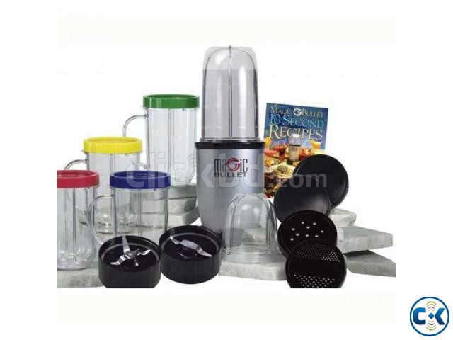 21 Piece Magic Bullet Food Processor. large image 0