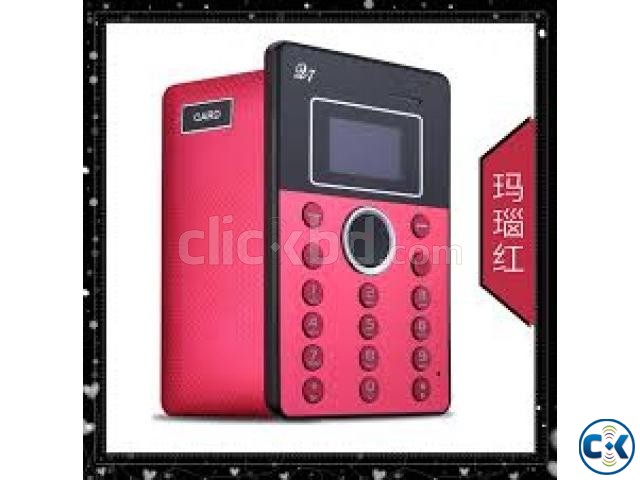 ALEK Q7 card phone intect box large image 0