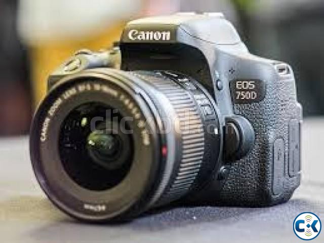 Canon EOS 750D DSLR Camera 18-55mm Lens large image 0