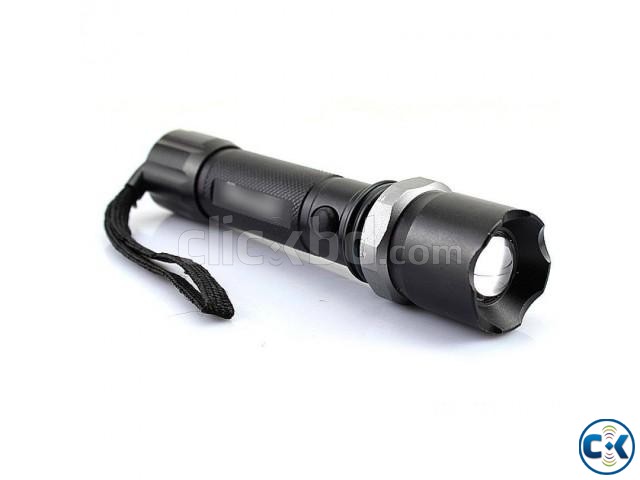 Rechargable SWAT Torch Flash Light large image 0