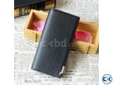 Bata Leather Trendy Bifold Wallet for Men - Black