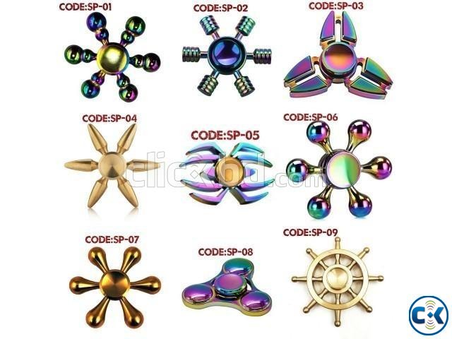 Fidget Spinner Metal Body large image 0