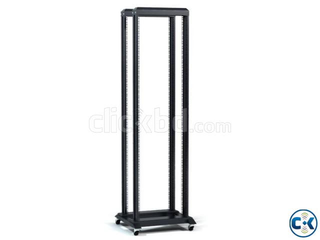 42U Adjustable 4 Leg Open Server Rack large image 0