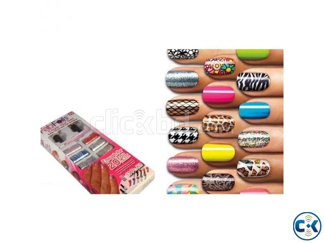 FAB Foils 13 Piece Nail Art Kit large image 0