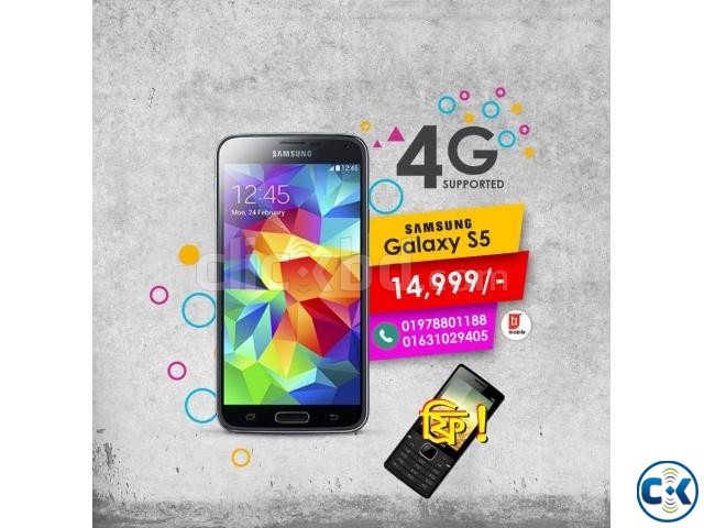 Samsung Galaxy S5 Brand New intact 32 GB 100 Original  large image 0