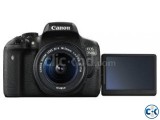 Canon EOS 750D DSLR Camera 18-55mm Lens