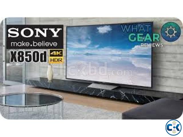 Sony Bravia X8500D 4K Ultra HD 55 Inch Smart Television large image 0