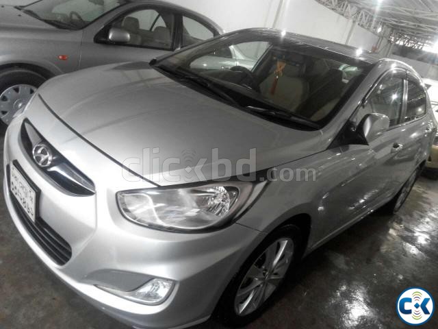 Hyundai Accent Blue large image 0