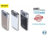 Awei P30K 10000mAh Portable Quick Charge Power Bank with Str