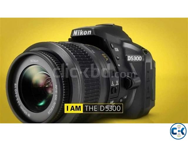 Nikon D5300 24.2MP Digital SLR Camera Black  large image 0