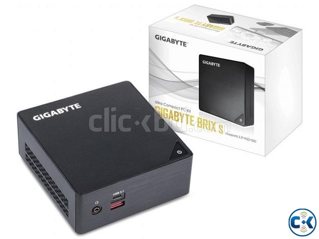 Gigabyte BRIX PC GB-BKi3HA Intel 7th Gen Core i3 Mini PC large image 0