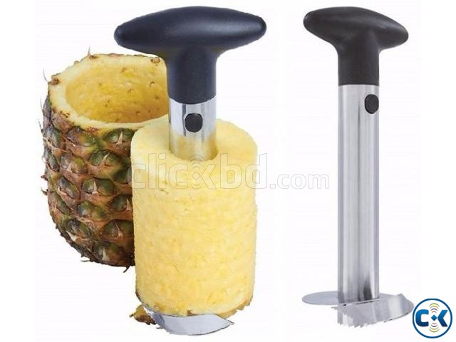 3in1 Heavy Pineapple Corer Slicer Peeler-আনারস কোরর স্লাইসার large image 0