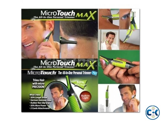 Micro Touch Max hair trimmer.all in one large image 0