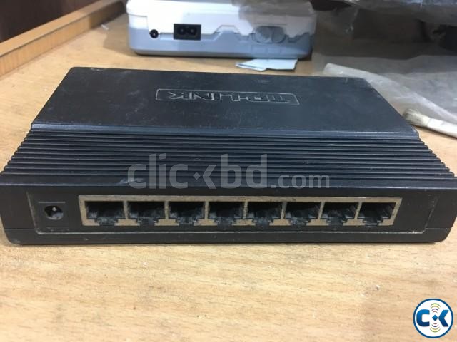 tplink 8 port gigabit switch large image 0