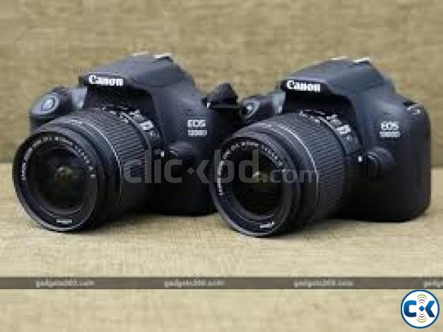 Canon EOS 1300D 18MP DIGIC 4 Budget DSLR Camera large image 0