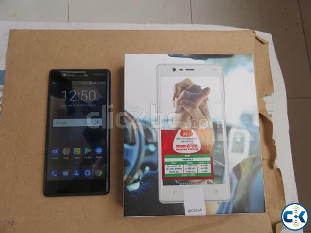 Nokia 3 Tempered Blue large image 0