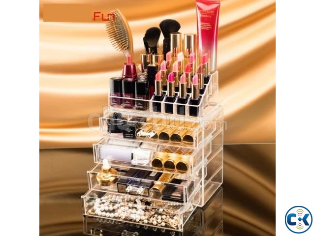 Cosmatic Makeup Organizer Drawer Storage Box large image 0