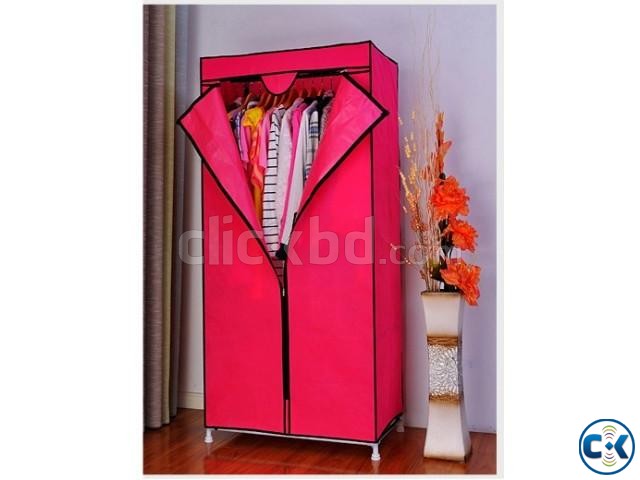 Bedroom Fabric Wardrobe Portable Adjustable Furniture large image 0