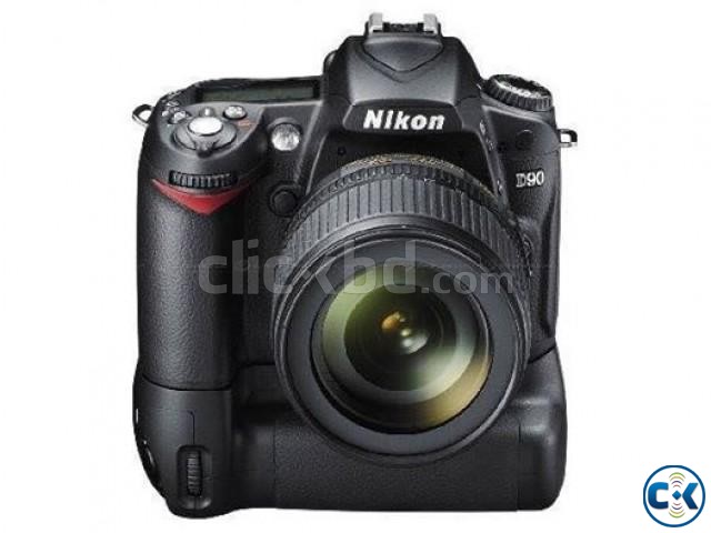 Nikon D90 Battery Grip Lens 2 Batteries large image 0