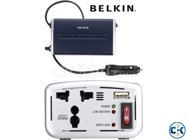 Belkin AC Anywhere Power inverter With USB Charging-200w large image 0