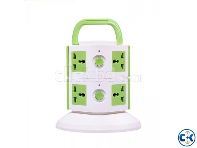 2 Layers Multi Plug Electric Tabletop Socket large image 0