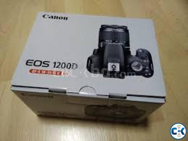 Canon EOS 1200D 18-55 mm Lens Telephoto Zoom DSLR Camera large image 0