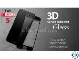 ONEPLUS 5 Premium 3D Curved Tempered Glass Full Gorilla Glue