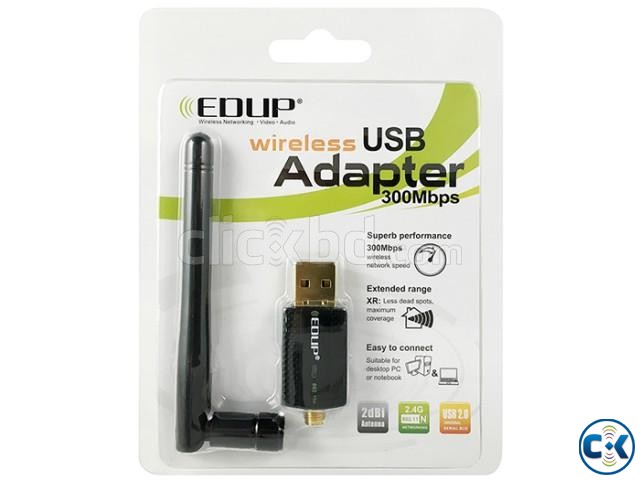 EDUP 300Mbps wifi Adapter large image 0