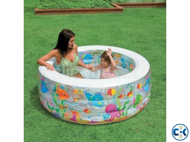 INTEX KIDS AQUARIUM ROUND POOL large image 0