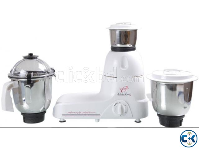 Orpat Kitchen Queen 500-Watt Mixer Grinder White  large image 0