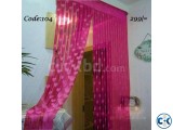 Handloomhub Red Heart Net Curtains 1pc Code 104