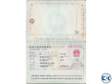 China 1 Year Multiple Tourist Visa