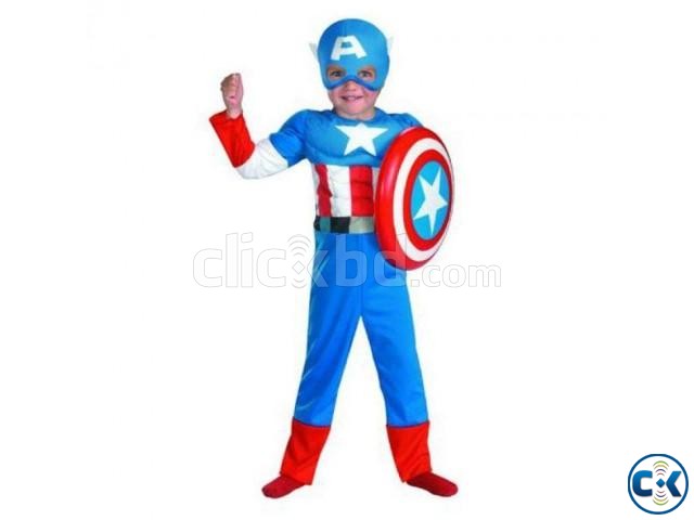 Captain America Retro Costume for Kids large image 0