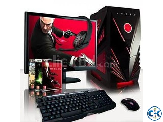 GAMING 7TH GEN CORE i5 4GB 1TB 19 LED large image 0